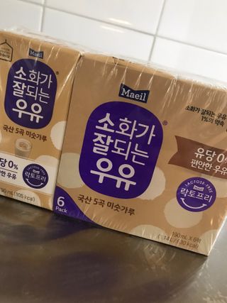 소화가 잘되는 우유 국산 5곡 미숫가루 — 5점을 준 리뷰어가 2021년 9월 올린 사용 사진
