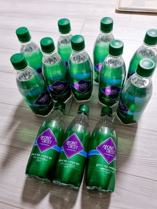 몽베스트 Montbest with Sparkling water Plain 20병 — 5점을 준 리뷰어가 2022년 6월 올린 사용 사진