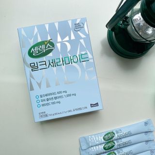 셀렉스스포츠 셀렉스 밀크세라마이드 저분자피쉬콜라겐 28포 X 1박스 — 5점을 준 리뷰어가 2021년 7월 올린 사용 사진