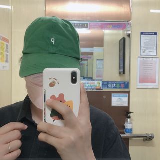 [이지아 마스크] 애니가드 더솔루션마스크 KF80 대형 컬러 4종 — 5점을 준 리뷰어가 2021년 7월 올린 사용 사진