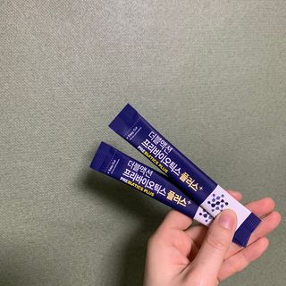 메이준뉴트리 더블액션 프리바이오틱스 플러스+ — 5점을 준 리뷰어가 2021년 4월 올린 사용 사진