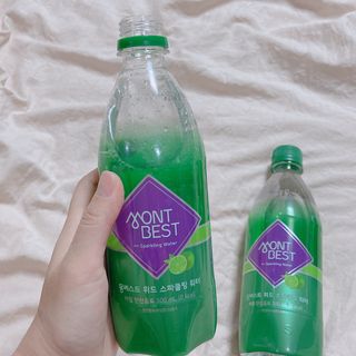 몽베스트 Montbest with Sparkling water Lime20병 — 2.5점을 준 리뷰어가 2021년 10월 올린 사용 사진
