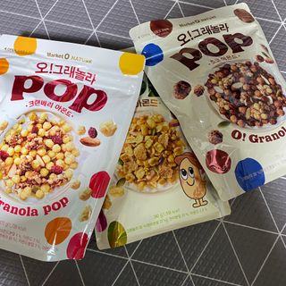 오!그래놀라팝 현미아몬드 — 5점을 준 리뷰어가 2022년 4월 올린 사용 사진