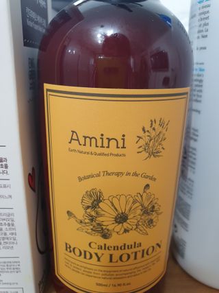 아미니 플라워테라피 바디로션  500ml 시리즈 — 5점을 준 리뷰어가 2021년 4월 올린 사용 사진