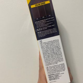 다슈코리아 다슈 컬러 패스트 체인지 염색약 자연갈색 — 5점을 준 리뷰어가 2021년 7월 올린 사용 사진