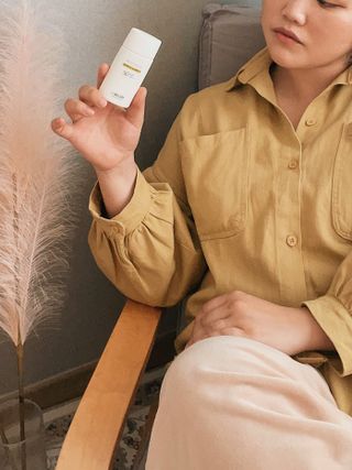 아이레시피 모이스트터치 스포츠 선밀크 50ml (SPF50+ PA+++) — 5점을 준 리뷰어가 2023년 4월 올린 사용 사진