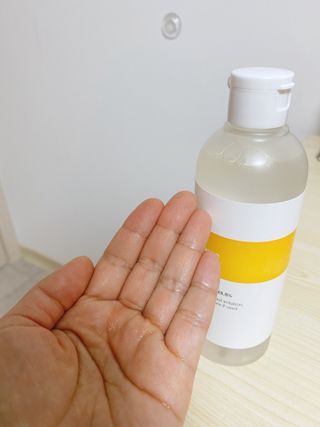 나나스킨 캐모마일아쿠아수딩토너 — 4점을 준 리뷰어가 2021년 6월 올린 사용 사진