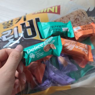 델리스 오트 밀키 초콜릿 바 — 5점을 준 리뷰어가 2023년 1월 올린 사용 사진