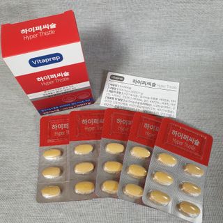 뉴트리션팩토리 비타프렙 하이퍼씨슬 밀크씨슬 900mg — 5점을 준 리뷰어가 2021년 10월 올린 사용 사진