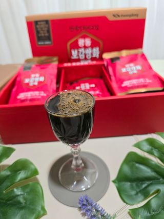 광동생활건강 [광동]진하고 깊은 풍미, 광동 보감쌍화진액 100mL * 18포 — 5점을 준 리뷰어가 2024년 7월 올린 사용 사진