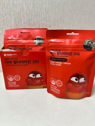 [푸름웰니스] 라바 멀티비타민 구미 36g — 5점을 준 리뷰어가 2022년 2월 올린 사용 사진