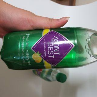 몽베스트 Montbest with Sparkling water Lemon OR Lime 20병(랜덤) — 5점을 준 리뷰어가 2022년 6월 올린 사용 사진