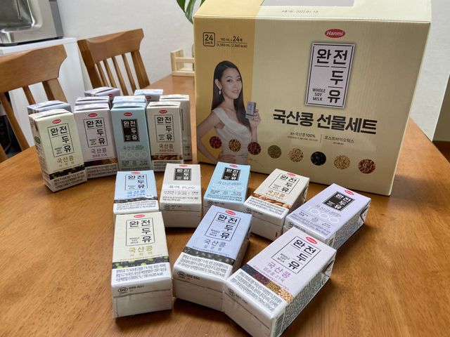 완전두유 국산콩 종합세트_8종혼합 리뷰 사진