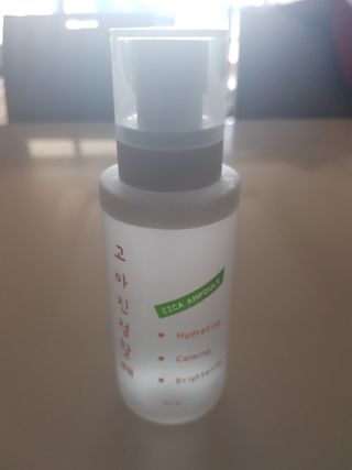 [시카앰플] 묘오한 고마진정할때 진정 스프레이 앰플 150ml — 4점을 준 리뷰어가 2021년 2월 올린 사용 사진