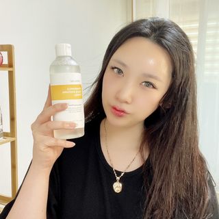 나나스킨 캐모마일아쿠아수딩토너 — 5점을 준 리뷰어가 2021년 5월 올린 사용 사진