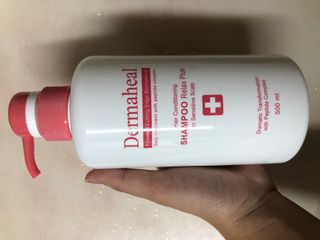 더마힐 헤어 컨디셔닝 샴푸 릴렉스 500ml — 5점을 준 리뷰어가 2021년 1월 올린 사용 사진