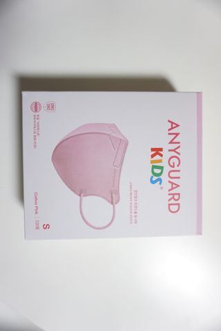애니가드키즈 새부리형  소형L 5컬러 각 10매입 [크리미베이지, 코튼핑크, 블루레이크, 페일로즈, 민트그린] — 4점을 준 리뷰어가 2022년 2월 올린 사용 사진