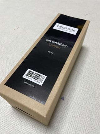 베네원 씨벅톤바디오일 — 5점을 준 리뷰어가 2021년 10월 올린 사용 사진