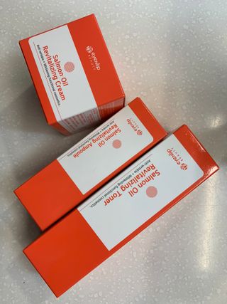 아이앤립 / EYENLIP 아이앤립 연어오일 리바이탈라이징 토너+앰플+크림 3종 세트 — 5점을 준 리뷰어가 2021년 7월 올린 사용 사진