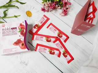 헬스업_쁘띠쁘띠석류콜라겐젤리_20g x 14포 — 5점을 준 리뷰어가 2021년 3월 올린 사용 사진