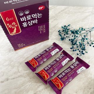 씨알푸드 건강기능식품 6년근 홍삼 함유, 바로먹는 홍삼바 30g 12개입 — 5점을 준 리뷰어가 2022년 3월 올린 사용 사진