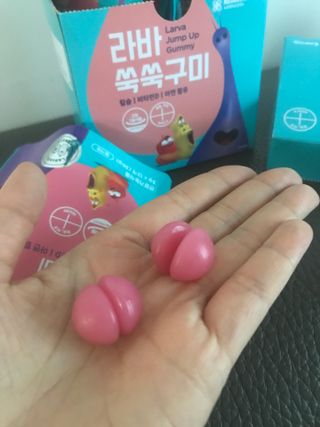 [푸름웰니스] 라바 쑥쑥구미 36g — 5점을 준 리뷰어가 2021년 12월 올린 사용 사진
