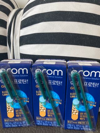 이롬 erom 닥터스 프로틴 골드 — 5점을 준 리뷰어가 2021년 4월 올린 사용 사진