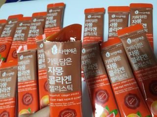 자연에온 가득담은 자몽 콜라겐 젤리스틱 2BOX — 5점을 준 리뷰어가 2020년 12월 올린 사용 사진