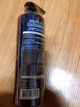 다슈코리아 다슈 데일리 단백질 한방 두피 골드 샴푸 500ml — 5점을 준 리뷰어가 2021년 1월 올린 사용 사진