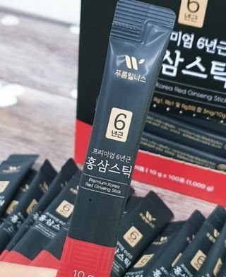 [푸름웰니스] 프리미엄 6년근 홍삼스틱 3mg x 100포 — 5점을 준 리뷰어가 2022년 4월 올린 사용 사진