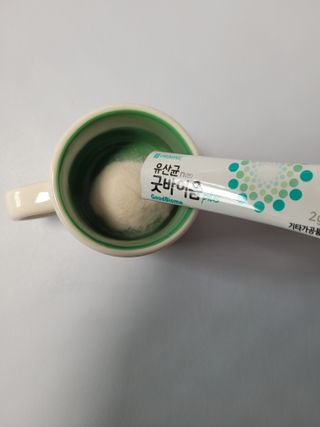 프리마인 유산균 국가지정연구소 선정, 살아있는 생유산균 200억 마리의 힘. 유산균n굿바이옴플러스 — 5점을 준 리뷰어가 2021년 12월 올린 사용 사진