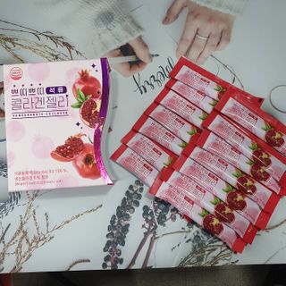 헬스업_쁘띠쁘띠석류콜라겐젤리_20g x 14포 — 5점을 준 리뷰어가 2021년 1월 올린 사용 사진