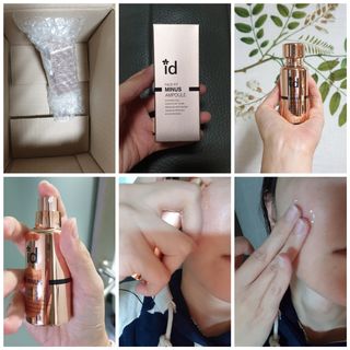 아이디플라코스메틱 아이디 페이스핏 마이너스 앰플 — 5점을 준 리뷰어가 2021년 11월 올린 사용 사진