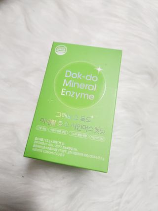 MF[그레노스] 독도 미네랄 효소 곡물맛 / 샤인머스캣맛 — 5점을 준 리뷰어가 2024년 2월 올린 사용 사진