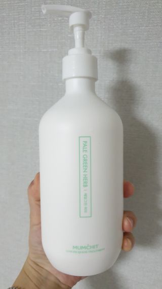 멈칫(MUMCHIT) 멈칫 단백질 퀵트리트먼트 — 5점을 준 리뷰어가 2021년 12월 올린 사용 사진