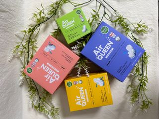 에어퀸 뉴브레스 유기농 생리대 4종 (팬티라이너 20P + 중형 10P + 대형 10P + 오버나이트 8P)_체험단 — 2.5점을 준 리뷰어가 2024년 8월 올린 사용 사진