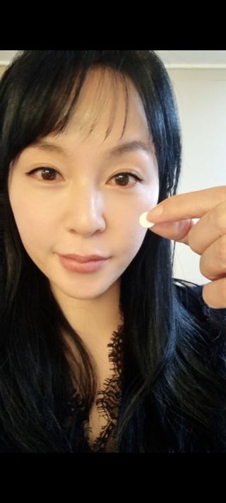 녹다 츄츄고체치약 150정 프로폴리스 죽염 씹는 치약 — 5점을 준 리뷰어가 2022년 12월 올린 사용 사진
