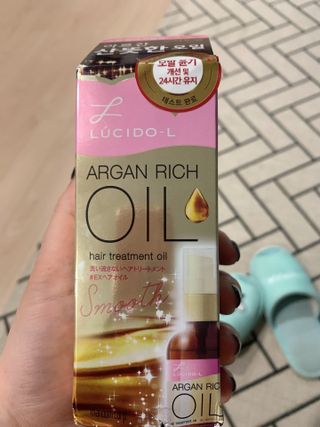 [루시도엘] 썸머 헤어 케어는 핑크 오일로 시작 — 4점을 준 리뷰어가 2021년 5월 올린 사용 사진