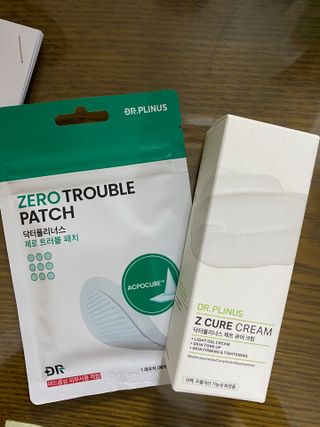 닥터플리너스 제트 큐어 크림 30ml + 제로 트러블 패치 9EA — 5점을 준 리뷰어가 2022년 3월 올린 사용 사진