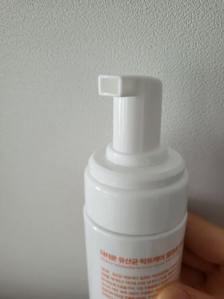 MF프리 [닥터문] 유산균 락토케어 질경초 여성청결제 200ml (폼타입) — 5점을 준 리뷰어가 2022년 7월 올린 사용 사진