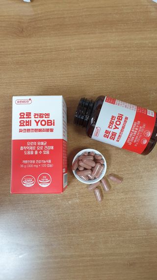 바른비타민 요비 1박스 120캡슐 요로건강 요헬씨 원료 복합 건강식품 — 5점을 준 리뷰어가 2021년 6월 올린 사용 사진