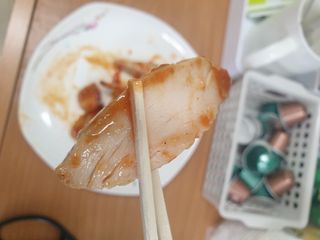 한끼통살 슬라이스 닭가슴살 — 5점을 준 리뷰어가 2023년 2월 올린 사용 사진
