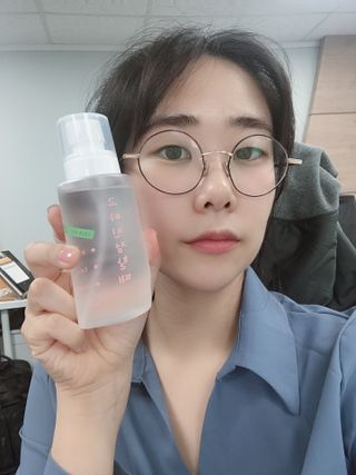 [시카앰플] 묘오한 고마진정할때 진정 스프레이 앰플 150ml — 5점을 준 리뷰어가 2021년 3월 올린 사용 사진