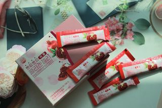 헬스업_쁘띠쁘띠석류콜라겐젤리_20g x 14포 — 5점을 준 리뷰어가 2021년 2월 올린 사용 사진