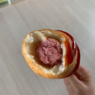 오마뎅 한우핫도그 — 5점을 준 리뷰어가 2021년 5월 올린 사용 사진
