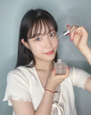 브에노 파리퀸 윌 페이스 오일 — 5점을 준 리뷰어가 2021년 8월 올린 사용 사진