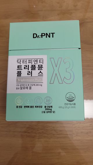 [Dr.PNT] 닥터피엔티 트리플뮨 플러스 [1개월분] — 5점을 준 리뷰어가 2022년 9월 올린 사용 사진