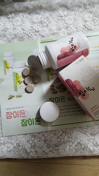 소담스퀘어 상암 [굿대디] 잠이든 1EA(1개월) 흑하랑상추 수면영양제 — 5점을 준 리뷰어가 2022년 12월 올린 사용 사진
