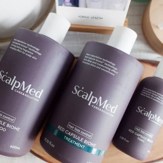 스칼프메드 레드캡슐바이옴 두피케어 프로바이오틱스 유산균 두피관리 세트 — 5점을 준 리뷰어가 2021년 4월 올린 사용 사진