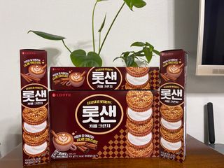 롯데제과 롯샌 카페크런치 — 5점을 준 리뷰어가 2021년 10월 올린 사용 사진